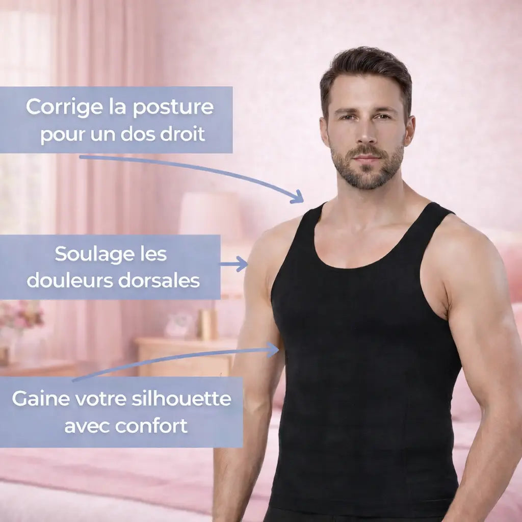 Débardeur correcteur de posture ORTHIS – Maintien discret & mixte Orthis